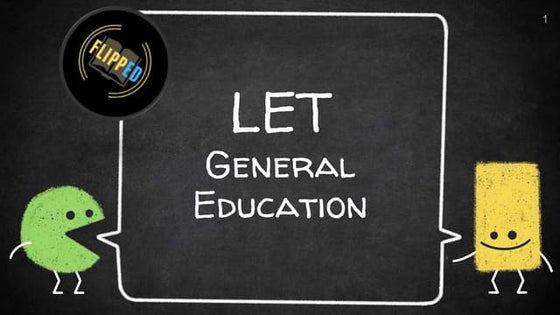 20-item General Education Random LET Reviewers | FlippED