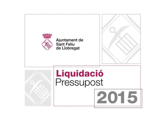 Liquidacio pressupost 2015_presentacio