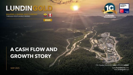 Lundin Gold Corporate Presentation -  May 2025