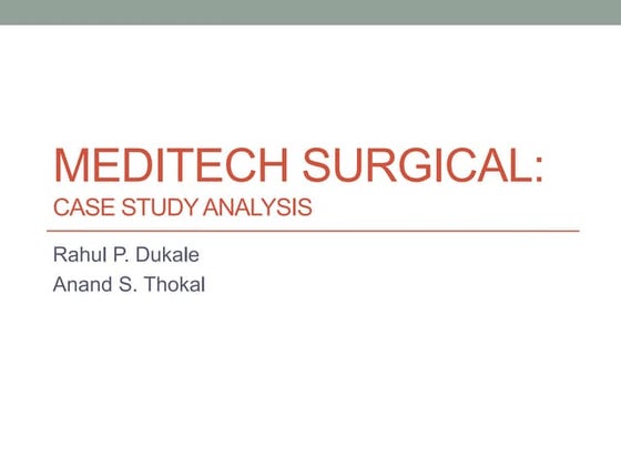 Meditech surgical
