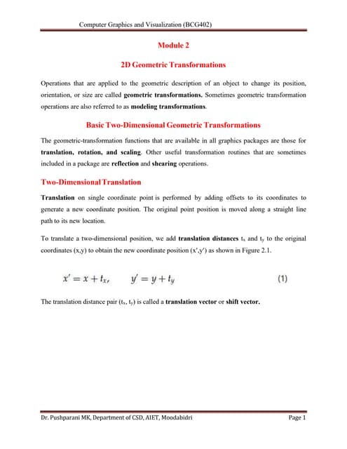 COMPUTER GRAPHICS AND VISUALIZATION :MODULE-02 notes [BCG402-CG&V].pdf