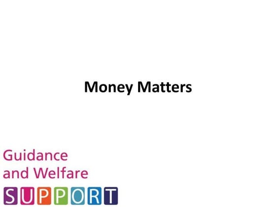 Money Matters 2016   