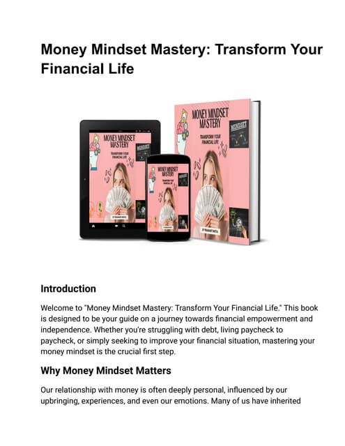 Money Mindset Mastery_ Transform Your Financial Life.pdf