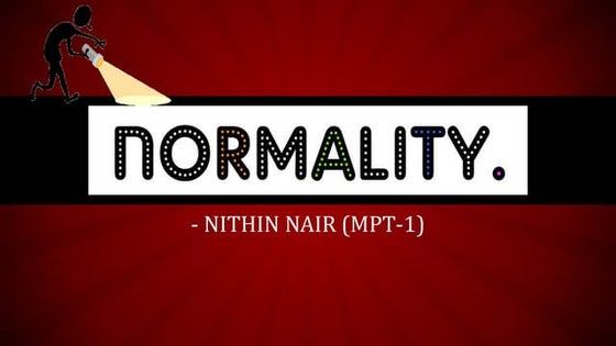 Normality