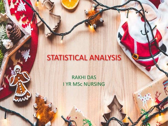 statistical analysis