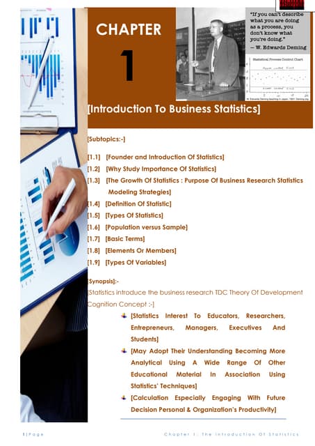 Chapter One Introduction To Business Statistics