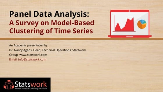 Panel data analysis a survey on model based clustering of time series - stats...