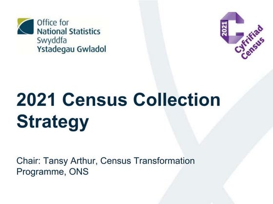 2021 Census collection strategy
