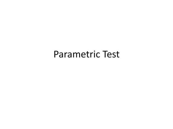 Parametric Test.pptx