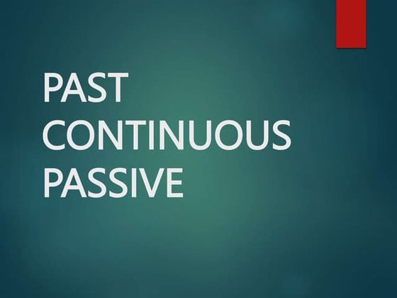 past-continuous-passive-voice