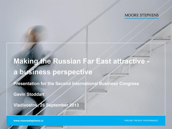 Gavin Stoddart's Presentation