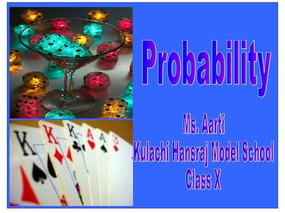Probability By Ms Aarti