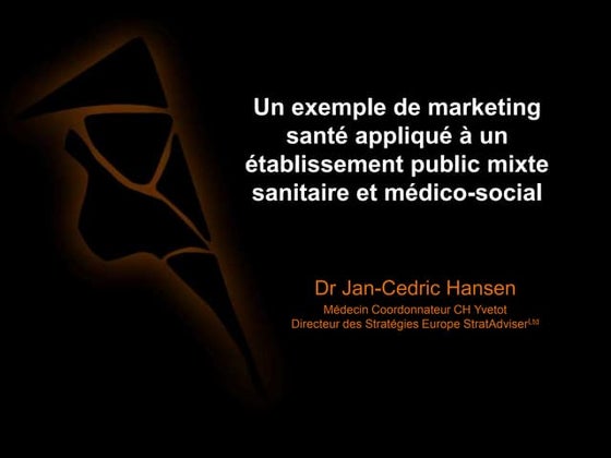 Présentation strat adviser jims 2014
