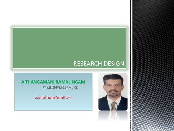 Research design