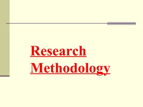 Research process