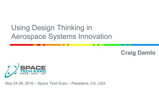 Using Design Thinking in Aerospace Systems Innovation