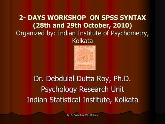 SPSS-SYNTAX