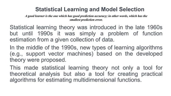 Statistical Learning and Model Selection module 2.pptx