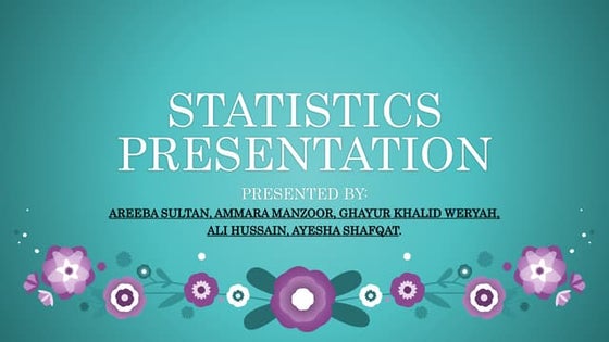Introduction to Statistics