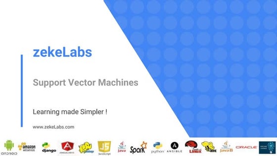Support vector machine