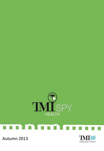 Tmi spy health autumn 2013