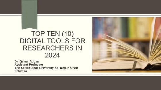 TOP TEN (10) Digital Tools for Teachers, Students, Researchers and Freelancers