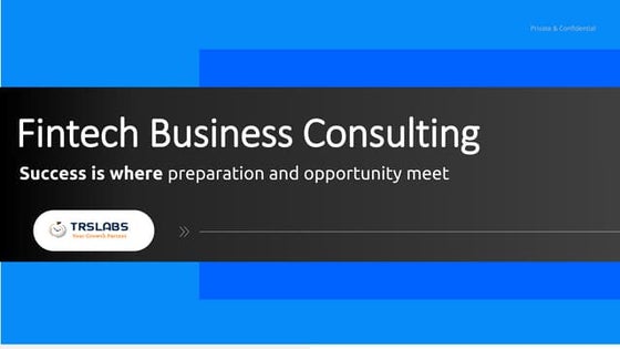 TrsLabs - Fintech Product & Business Consulting