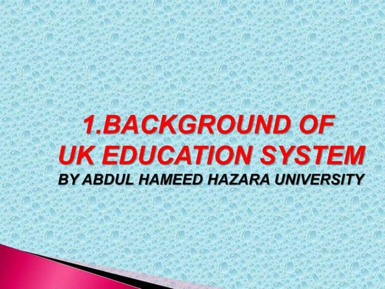 Uk education system