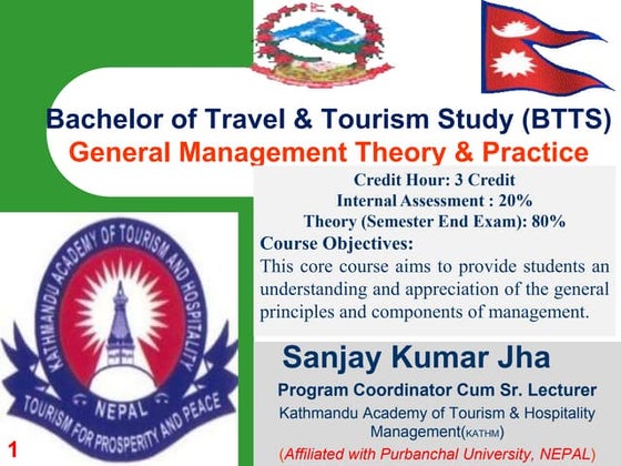 General management theory and practice-btts