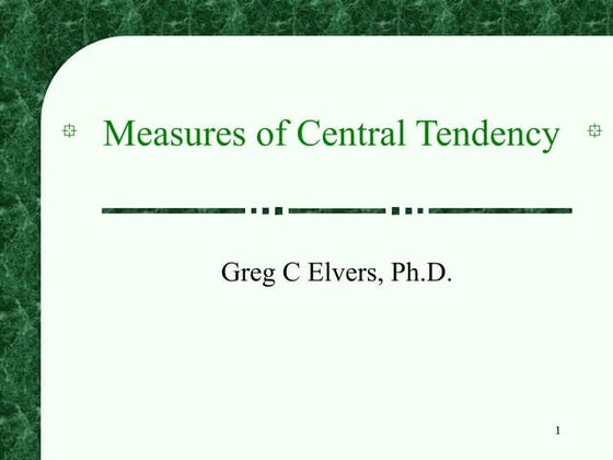 UNIT III -Measures of Central Tendency 2.ppt