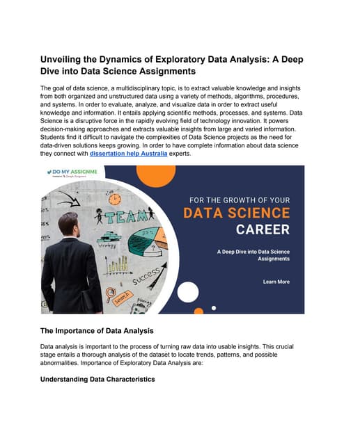 Unveiling the Dynamics of Exploratory Data Analysis_ A Deep Dive into Data Sc...