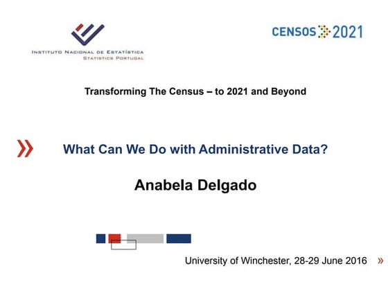 What can we do with administrative data?