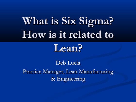 What is-six-sigma69