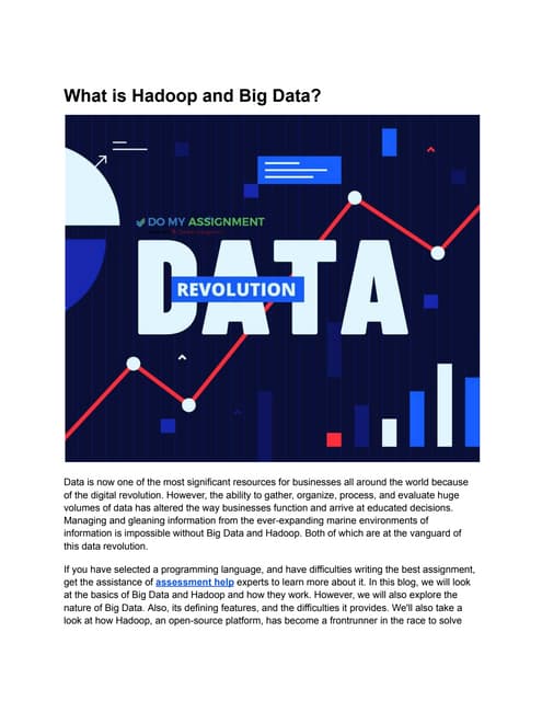 Learn About Big Data and Hadoop The Most Significant Resource