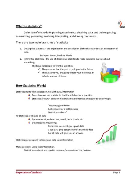 What Is Statistics