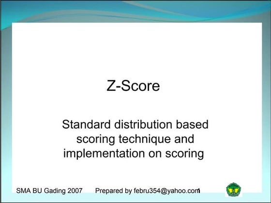 Z score